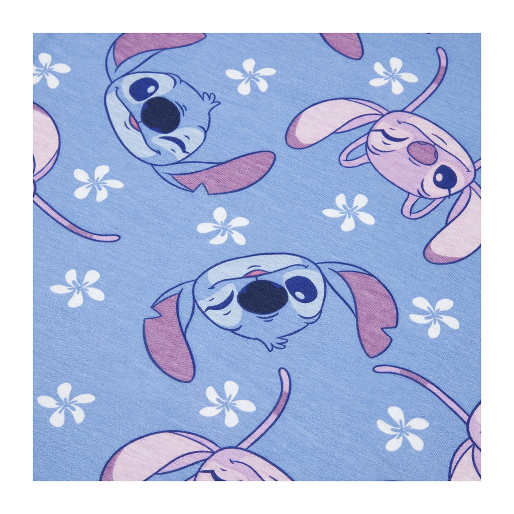 Lilo and Stitch Girls Pyjamas | Stitch & Angel PJs | Ages 5 years to 13 Years