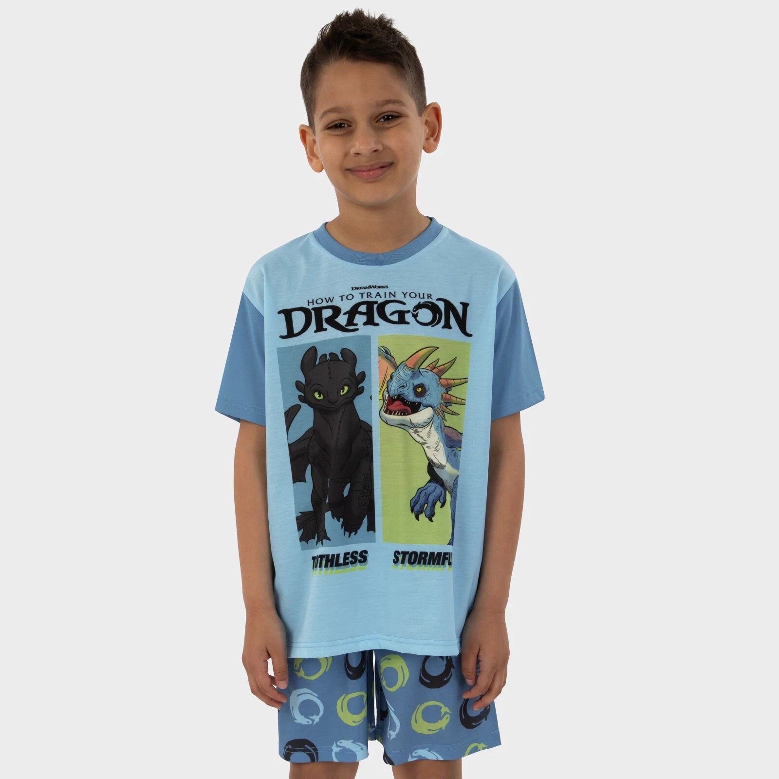 How To Train Your Dragon Pyjamas | Boys Toothless Short Pyjamas | Boys Pjs