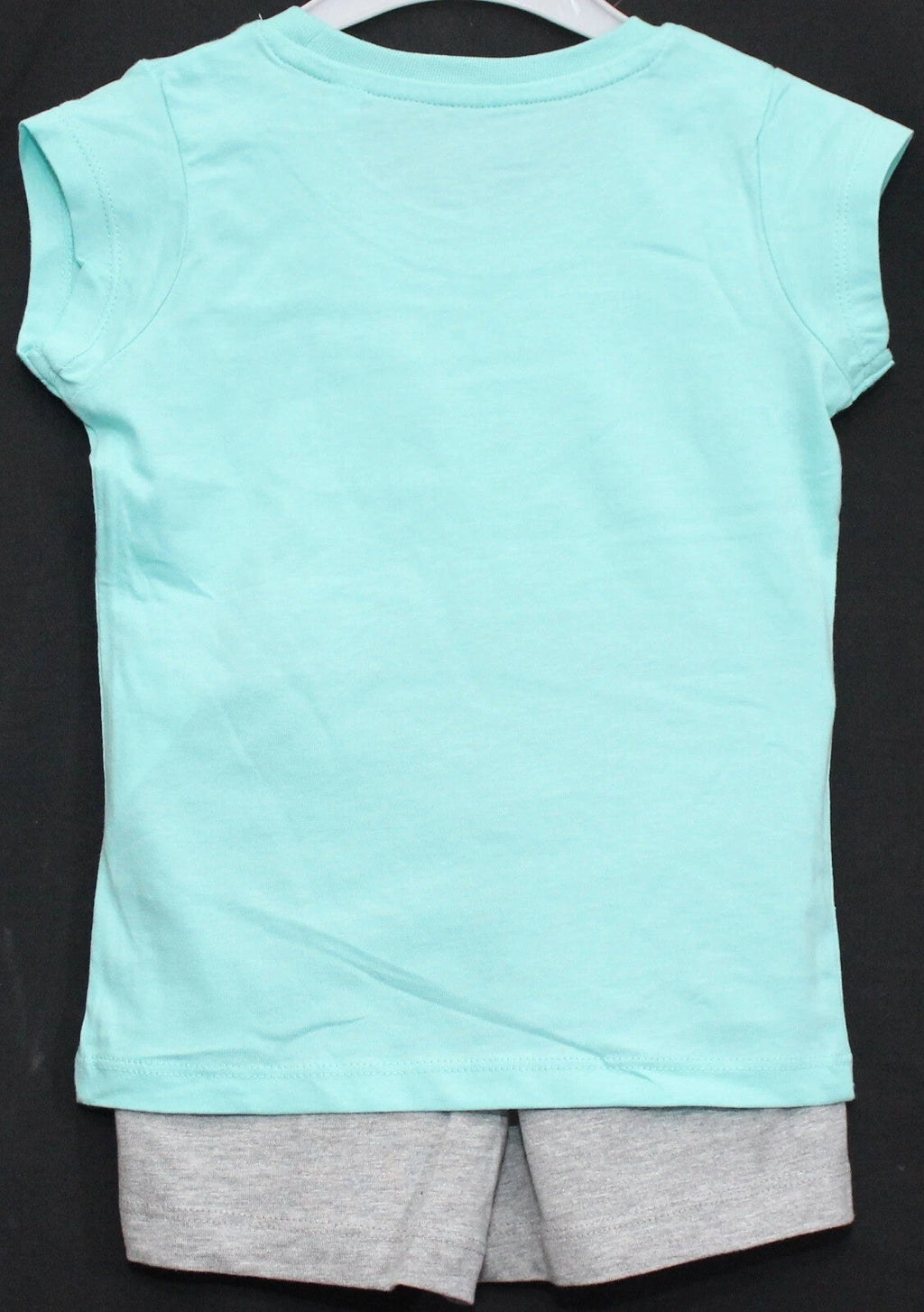 2 Pairs of Girls Plain Short Pyjamas /Mix & Match Shorty PJs in Sizes 3-10 years