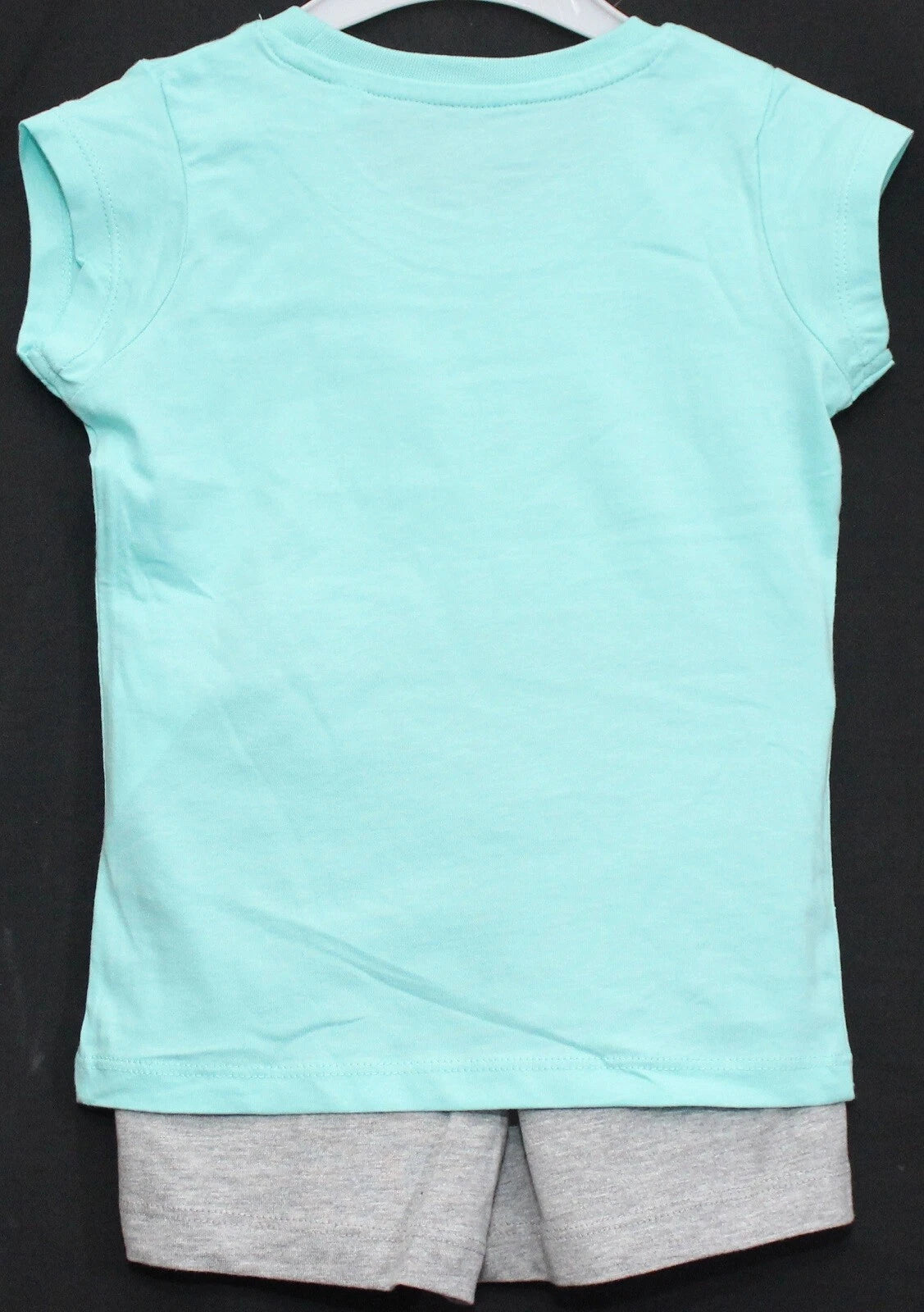 2 Pairs of Girls Plain Short Pyjamas /Mix & Match Shorty PJs in Sizes 3-10 years