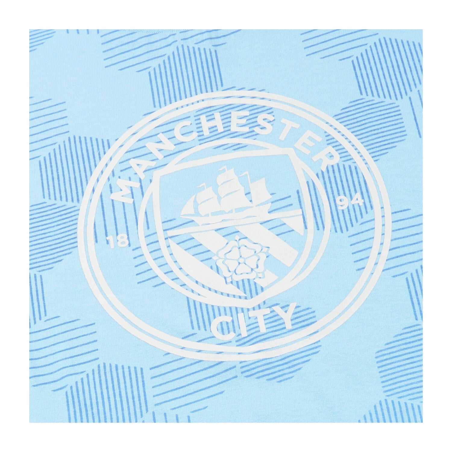 Manchester City F.C Boys Pyjamas Man City 100% Cotton PJs Official Merchandise