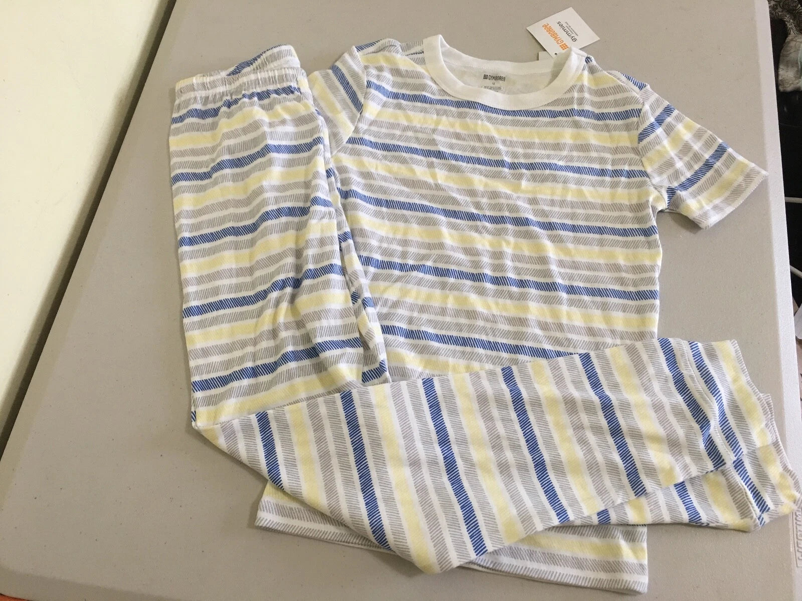 NWT Gymboree Boys Stripe pajama set Outlet 6, 10