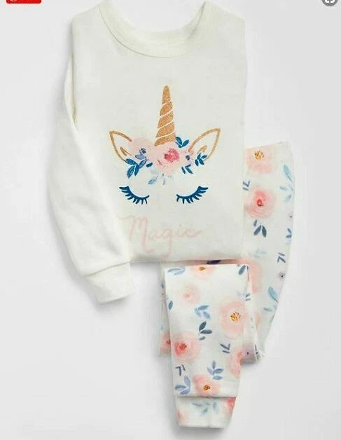 baby Gap Unicorn PJ Set PAJAMAS NWT 3T 5T