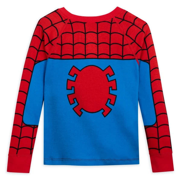NWT Disney Store Spiderman Costume Tight Fit Pajama Set Boy Marvel many sizes