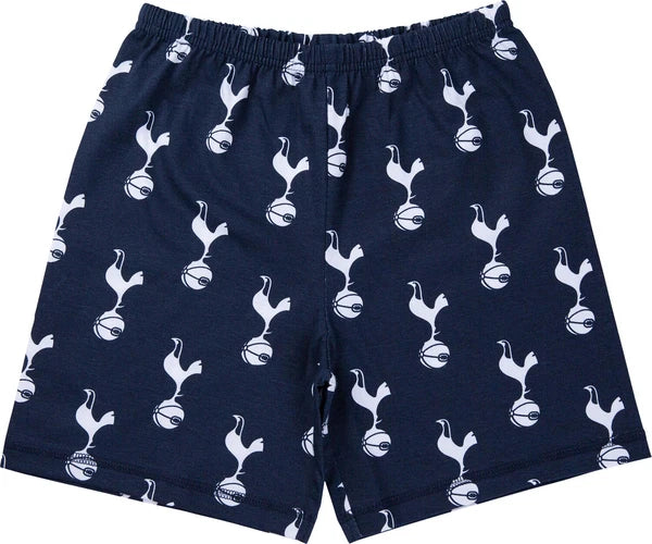 Tottenham Hotspur F.C Boys Short Pyjamas, Official Spurs Football Summer Pjs