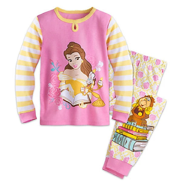 Disney Store Belle PJ Pals Sleep Set Pajamas Princess New 2017 2018