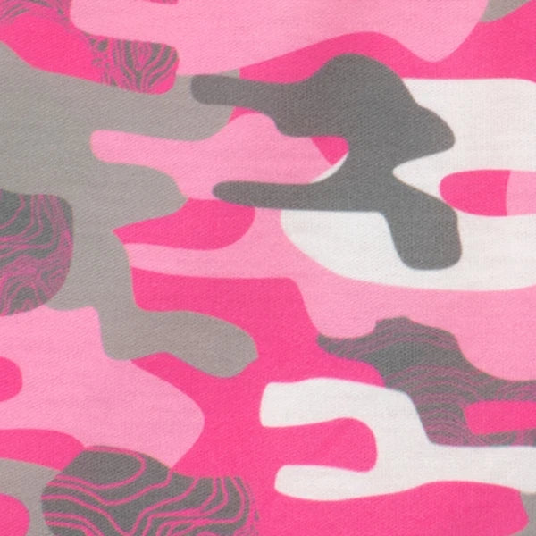 Gaming Pyjamas Kids Girls  6 7 8 9 10 11 12 13 Years PJs Camouflage Pink Grey