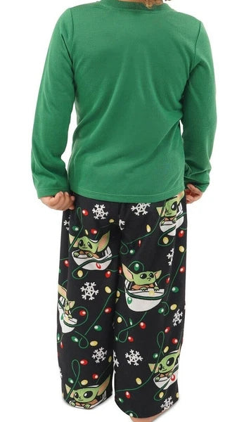 Munki Munki Baby Yoda Pajamas Mandalorian Star Wars Boy Girl Pant Toddler 3T