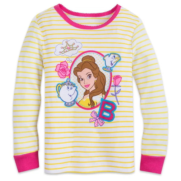 Disney Store Belle PJ Pals Sleep Set Pajamas Princess New 2017 2018