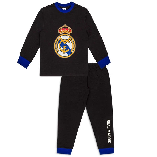 Real Madrid F.C Boys Pyjamas PJs Set Official Club Merchandise