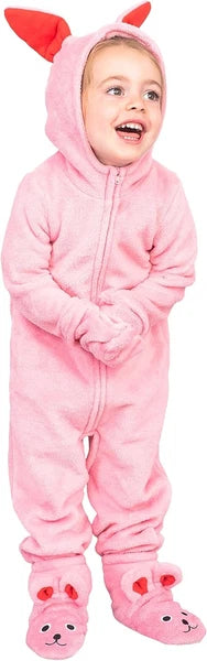 Kids/Youth/Toddler Christmas Pink Bunny Jumpsuit Halloween Christmas Costume