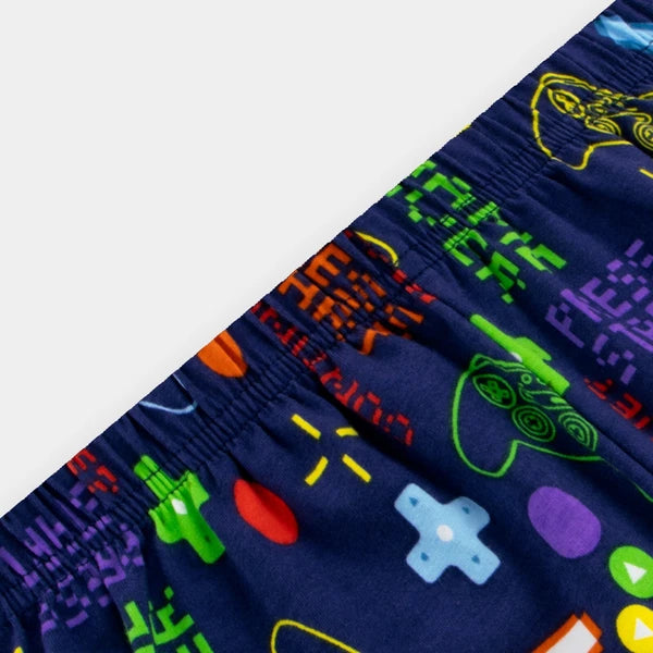 Harry Bear Short Gaming Pyjamas | Boys Gamer Pjs | Short Pyjama Set For Boys