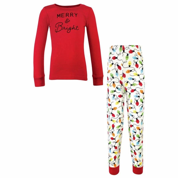 Touched by Nature Family Holiday Pajamas, Merry And Bright Kids