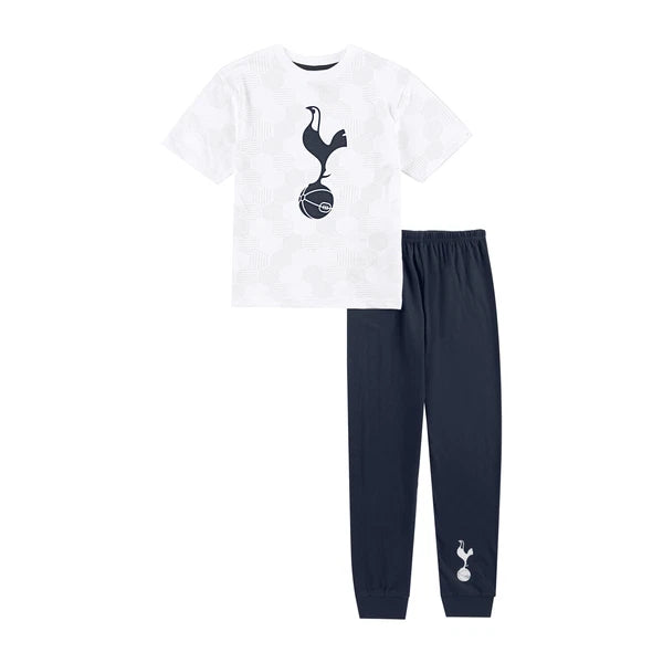 Tottenham Hotspur F.C Boys Pyjamas 100% Cotton Spurs PJs Official Merchandise