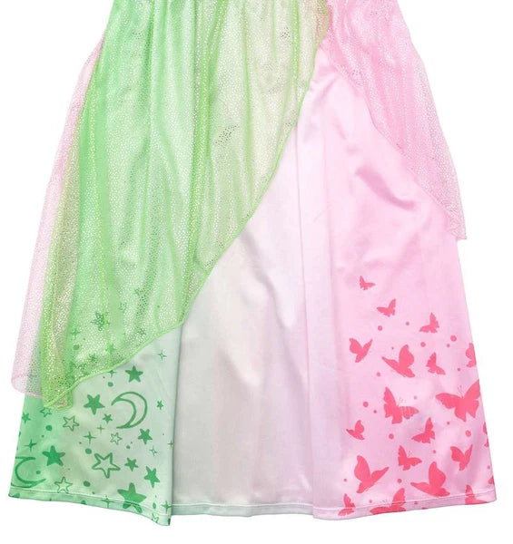 Wicked Girls Nightgown Pajamas Gown 5 6 7 8 Movie Elphaba Glinda Pink Green NWT