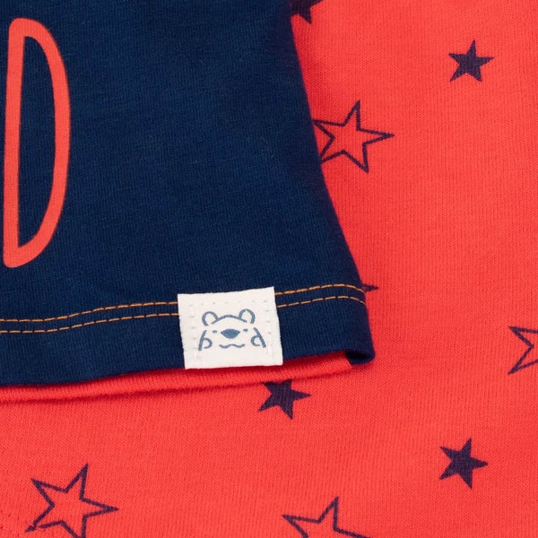 Sleepy Cat Pyjamas Kids Girls 6 7 8 9 10 11 12 13 Years Short PJs Sleepwear Red