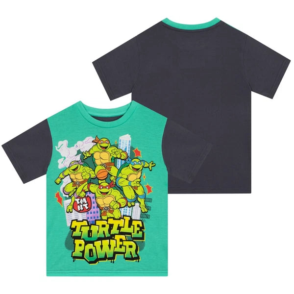 Teenage Mutant Ninja Turtles Pyjamas | Boys TMNT PJs | Short Pyjama Set For Boys