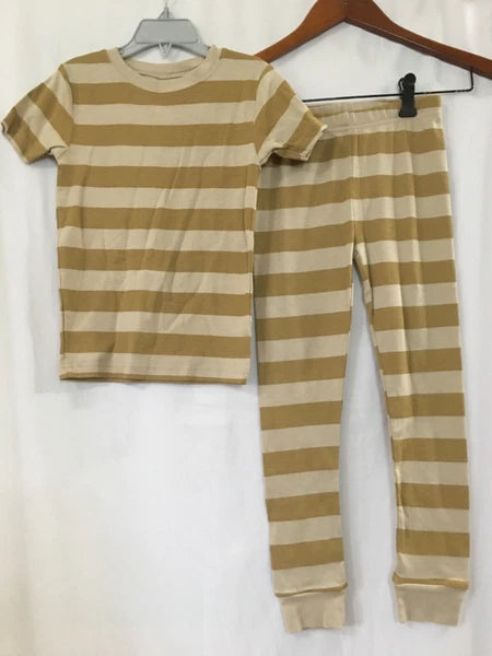 NEW Carter's Boys Stripes Pajama set Snug Fit Short Sleeve Pants Mustard U pick