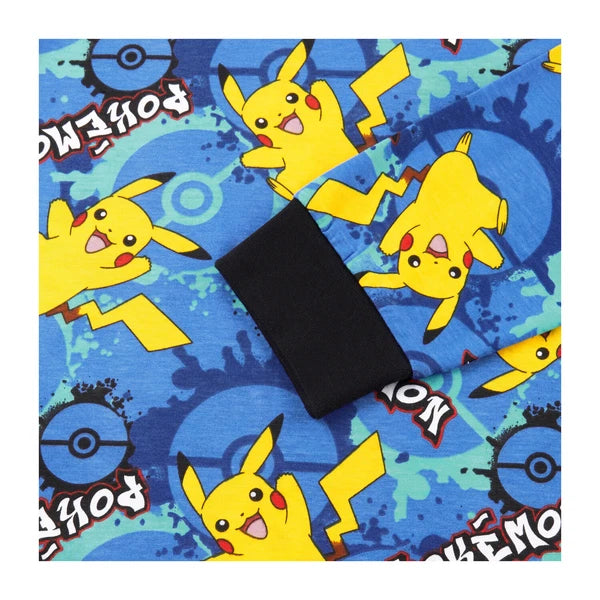 Pokemon Boys Pyjamas | Pikachu Pjs for Kids | 100% Cotton Pjs | Official Merch