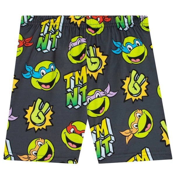 Teenage Mutant Ninja Turtles Pyjamas | Boys TMNT PJs | Short Pyjama Set For Boys