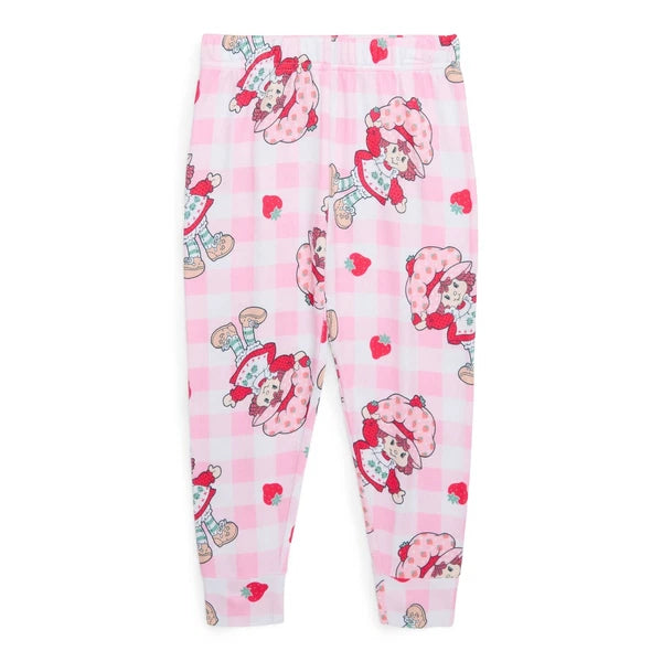 Strawberry Shortcake Toddler Girl's Character 3-Piece Soft Pajama Set