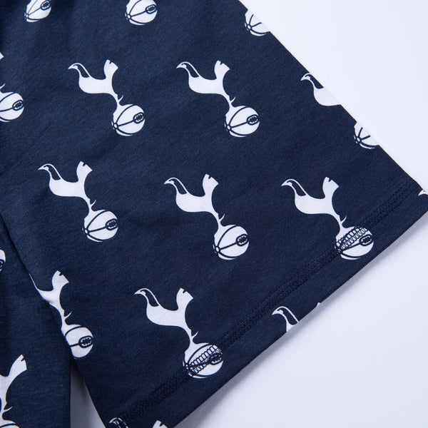 Tottenham Hotspur F.C Boys Short Pyjamas, Official Spurs Football Summer Pjs
