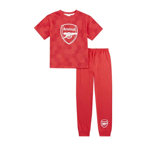 Arsenal F.C Boys Pyjamas 100% Cotton PJs Official Merchandise