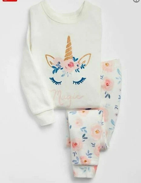 baby Gap Unicorn PJ Set PAJAMAS NWT 3T 5T