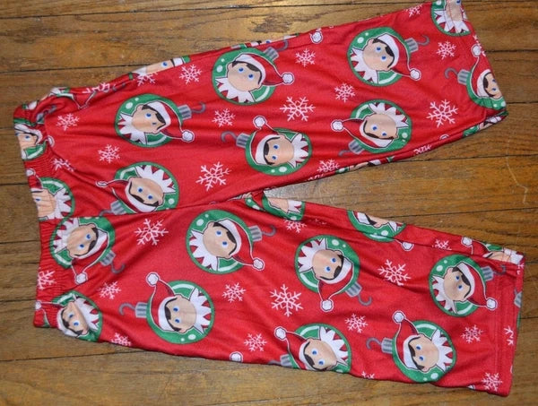 The Elf on The Shelf Christmas Pajama Set Size 3T Flannel Sleepwear PJ Toddler