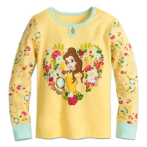 Disney Store Belle PJ Pals Sleep Set Pajamas Princess New 2017 2018