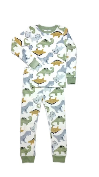 Carter's Dinosaur Velvety Soft Velboa Toddler Dino Pajama Set